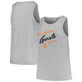 San Francisco Giants Soft as a Grape Women's Plus Size Curvy High Neck Tri-Blend Tank Top - MLB
