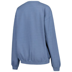 Houston Astros Soft as a Grape Women's Pigment Dye Pullover Sweatshirt - MLB