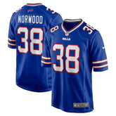 Tre Norwood Buffalo Bills Team Game Jersey Royal | Nike for Sale