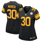 Jaylen Warren Pittsburgh Steelers Women's Alternate Game Jersey Black | Nike for Sale