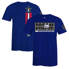 Philadelphia 76ers FISLL x Black History Collection Unisex T-Shirt - Blue - NBA