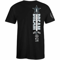 San Antonio Spurs FISLL x Black History Collection Unisex T-Shirt - Black - NBA