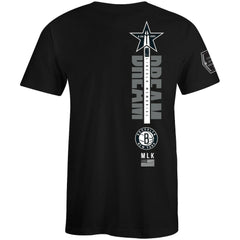 Brooklyn Nets FISLL x Black History Collection Unisex T-Shirt - Black - NBA