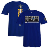 Golden State Warriors FISLL x Black History Collection Unisex T-Shirt - Royal - NBA