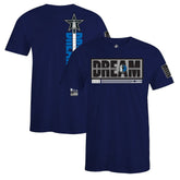 Dallas Mavericks FISLL x Black History Collection Unisex T-Shirt - Royal - NBA