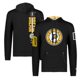 Indiana Pacers FISLL x Black History Collection Unisex Pullover Hoodie - Black - NBA