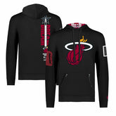 Miami Heat FISLL x Black History Collection Unisex Pullover Hoodie - Black - NBA