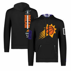 Phoenix Suns FISLL x Black History Collection Unisex Pullover Hoodie - Black - NBA