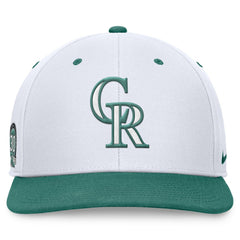 Colorado Rockies Nike Bicoastal Two-Tone Pro Performance Snapback Hat - MLB