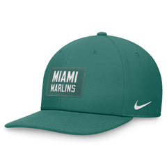 Miami Marlins Nike Bicoastal Pro Performance Snapback Hat - MLB