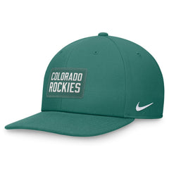 Colorado Rockies Nike Bicoastal Pro Performance Snapback Hat - MLB