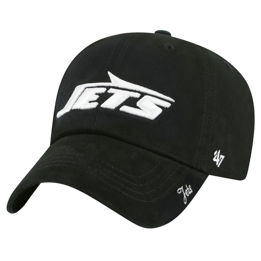 New York Jets '47 Women's Miata Clean Up Adjustable Hat Black | 47 brand