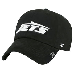 New York Jets '47 Women's Miata Clean Up Adjustable Hat Black | 47 brand