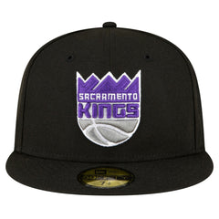 Sacramento Kings 59FIFTY Fitted Hat Black - NBA