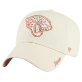 Jacksonville Jaguars '47 Women's Ballpark Cheer Clean Up Adjustable Hat Natural | 47 brand