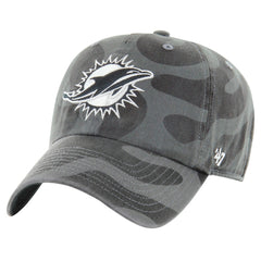 Miami Dolphins '47 Women's Freeform Clean Up Adjustable Hat Charcoal | 47 brand