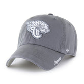 Jacksonville Jaguars '47 Women's Luminance Cheer Clean Up Adjustable Hat Gray | 47 brand