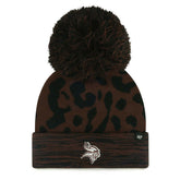 Minnesota Vikings '47 Women's Cacao Cuffed Knit Hat with Pom Brown | 47 brand