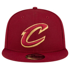 Cleveland Cavaliers Team Color 9FIFTY Snapback Hat Wine - NBA