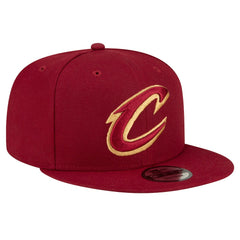 Cleveland Cavaliers Team Color 9FIFTY Snapback Hat Wine - NBA