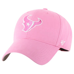 Houston Texans '47 Girls Youth Rose MVP Adjustable Hat Pink | 47 brand