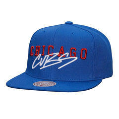 Chicago Cubs Mitchell & Ness Team Tagged Snapback Hat - MLB