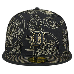 Detroit Tigers New Era 59FIFTY Day Allover Fitted Hat - MLB