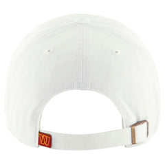 Washington Commanders '47 Clean Up Adjustable Hat White | 47 brand