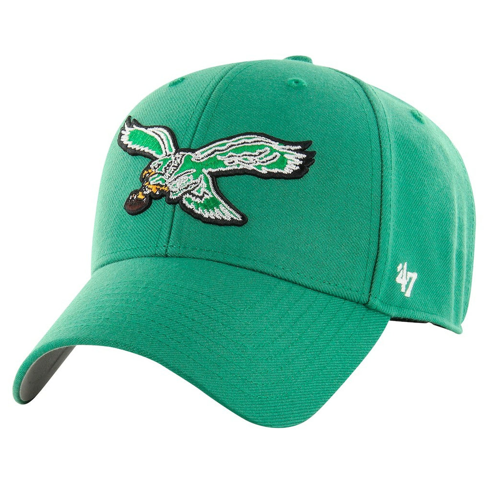 Philadelphia Eagles '47 MVP Adjustable Hat Kelly Green | 47 brand