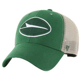 New York Jets '47 Flagship MVP Trucker Adjustable Hat Kelly Green/Natural | 47 brand