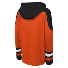 Philadelphia Flyers Youth Ageless Must Have Home V-Neck Pullover Hoodie - Orange - NHL