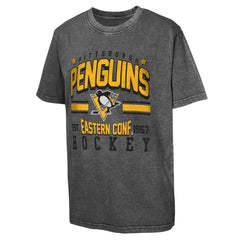 Pittsburgh Penguins Youth Sure Short T-Shirt - Black - NHL