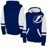 Tampa Bay Lightning Youth Face Off Full-Zip Hoodie - Blue - NHL