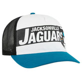 Jacksonville Jaguars '47 Youth Trucker Adjustable Hat White/Teal | 47 brand