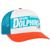 Miami Dolphins '47 Youth Trucker Adjustable Hat White/Orange | 47 brand