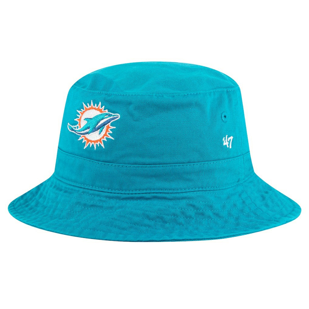 Miami Dolphins '47 Primary Bucket Hat Aqua | 47 brand