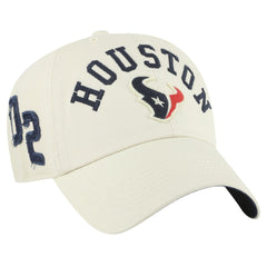 Houston Texans '47 Clubhouse Faber Clean Up Adjustable Hat Cream | 47 brand