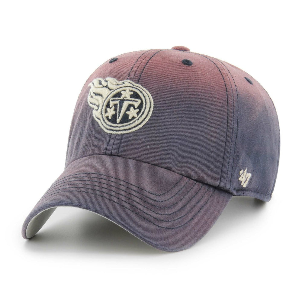 Tennessee Titans '47 Dusted Relaxed Clean Up Adjustable Hat Navy | 47 brand