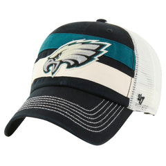Philadelphia Eagles '47 Clubhouse Boon Clean-Up Trucker Adjustable Hat Black | 47 brand