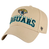 Jacksonville Jaguars '47 Powell MVP Adjustable Hat Khaki | 47 brand