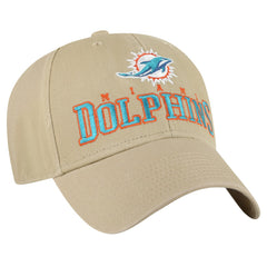 Miami Dolphins '47 Powell MVP Adjustable Hat Khaki | 47 brand