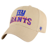 New York Giants '47 Powell MVP Adjustable Hat Khaki | 47 brand