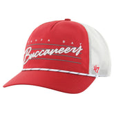 Tampa Bay Buccaneers '47 Downburst Relaxed Hitch Trucker Adjustable Hat Red/White | 47 brand