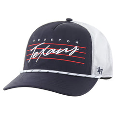 Houston Texans '47 Downburst Relaxed Hitch Trucker Adjustable Hat Navy/White | 47 brand