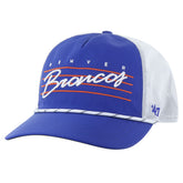 Denver Broncos '47 Downburst Relaxed Hitch Trucker Adjustable Hat Royal/White | 47 brand