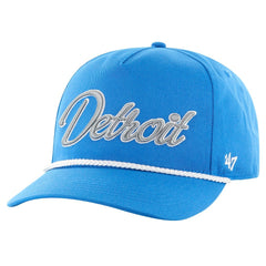 Detroit Lions '47 Overhand Hitch Adjustable Hat Blue | 47 brand
