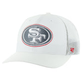 San Francisco 49ers '47 Snowball Trophy Stretch Fit Hat White | 47 brand