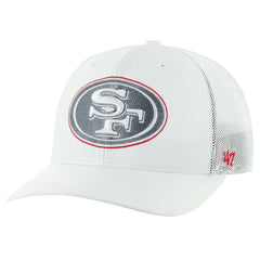 San Francisco 49ers '47 Snowball Trophy Stretch Fit Hat White | 47 brand