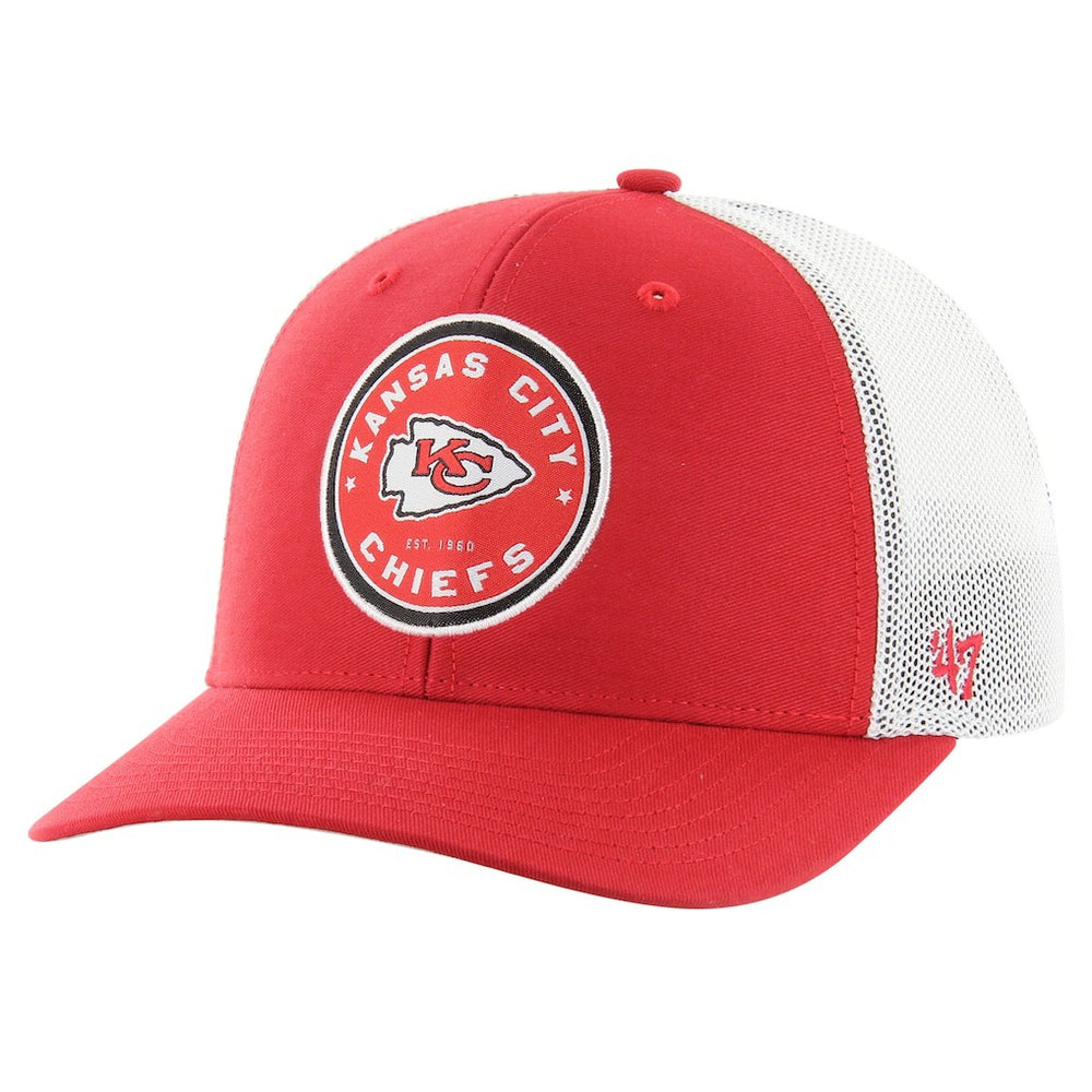 Kansas City Chiefs '47 Disclose Trophy Stretch Fit Hat Red | 47 brand