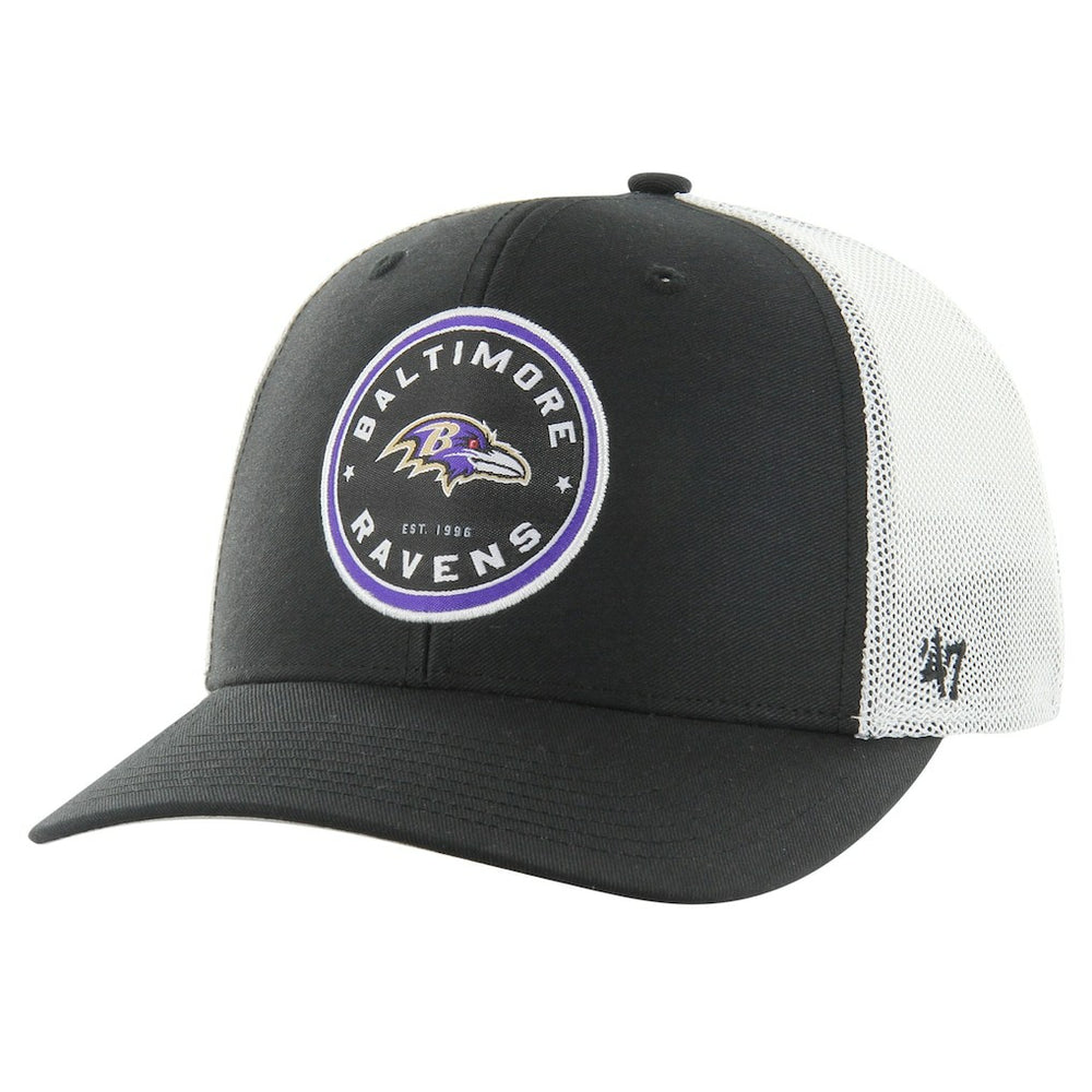 Baltimore Ravens '47 Disclose Trophy Stretch Fit Hat Black | 47 brand